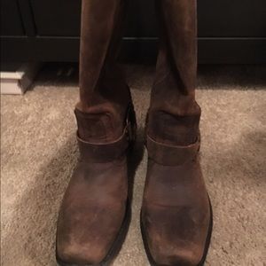 Brown Western Style Boots size 7 1/2