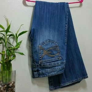 Distressed low-rise jeans by Silver