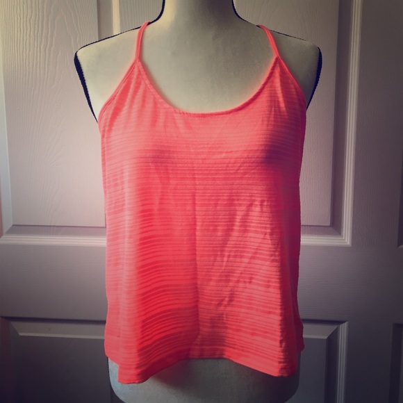 F21 • Neon orange tank top