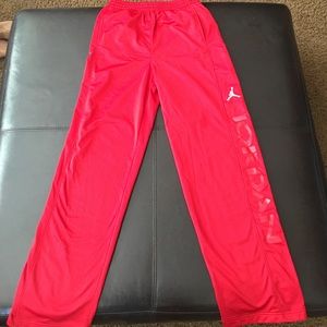 Red Jordan Sweats