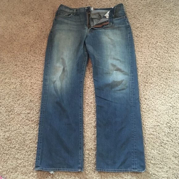Lucky brand blue boot jeans