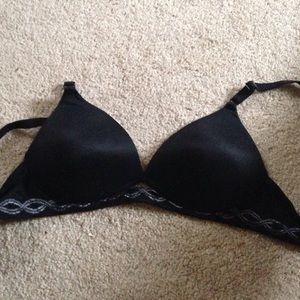 Black Warners bra