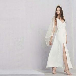Reformation citrine wedding dress white xs