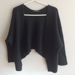Brandy Melville- Black Caroline Cardigan