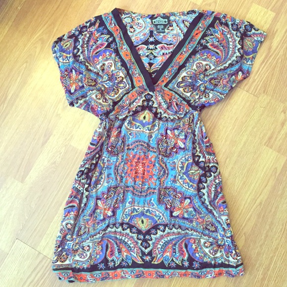 Casual multicolored dress
