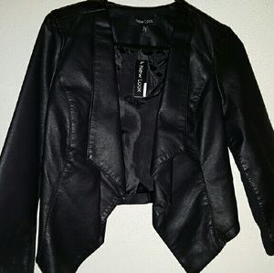 Mid sleeve half jacket