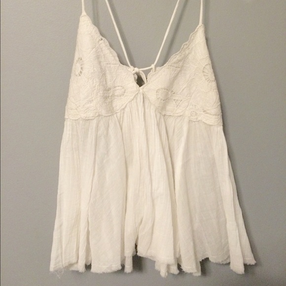 Free people white tank