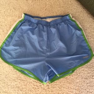 Lt Blue Reebok Running Shorts