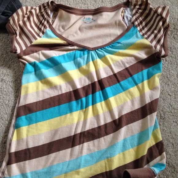 Multi colored shirt