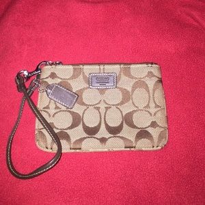 Coach wristlet