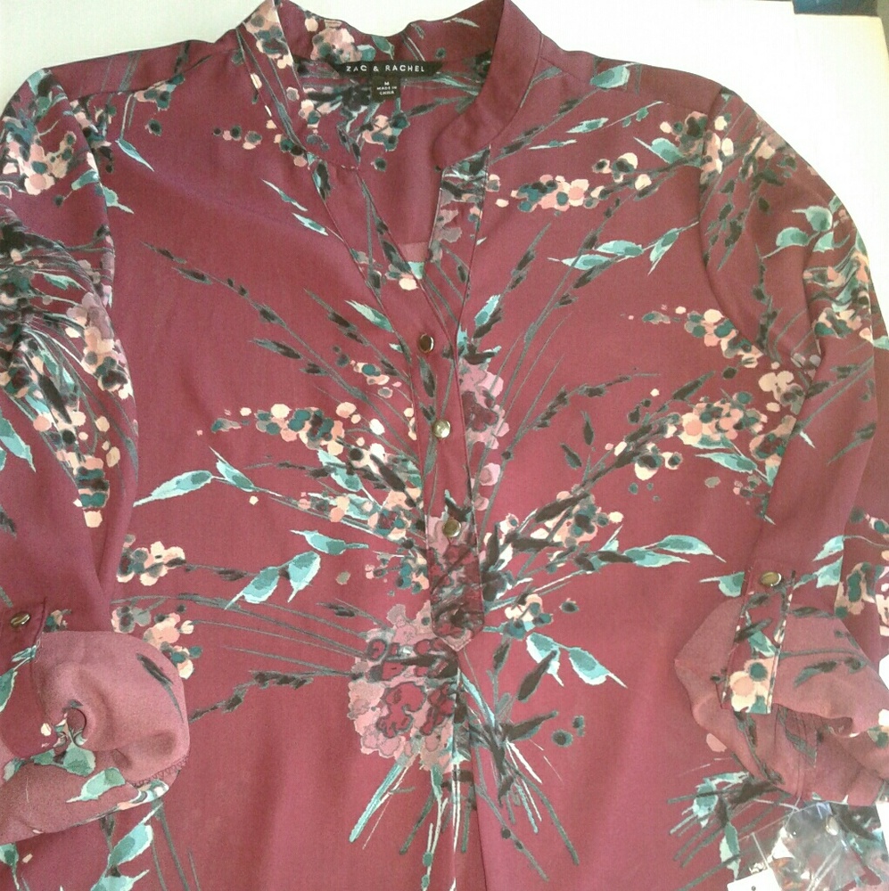 Floral High-Low Tunic - Picture 3 of 5