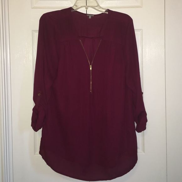 Maroon blouse