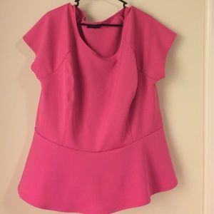 Size 3X peplum top
