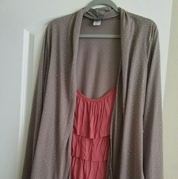 Cardigan and tank , 2 in 1