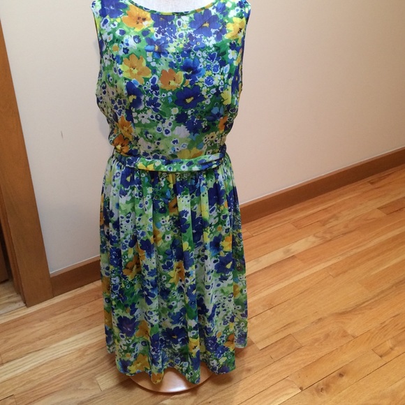 Isaac Mizrani Floral Dress