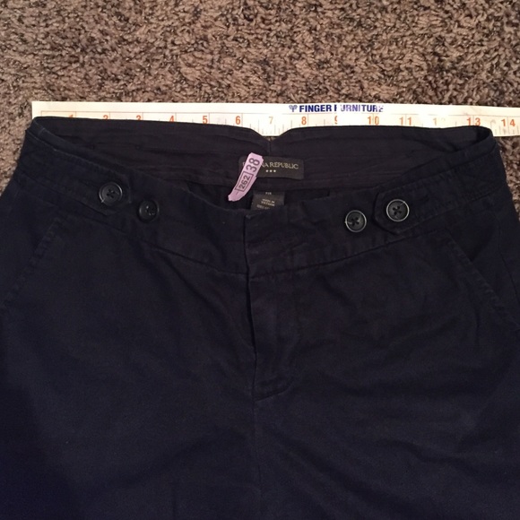Banana Republic Navy Pants size 2 - Picture 2 of 4
