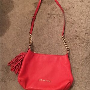Orange Michael Kors Crossbody
