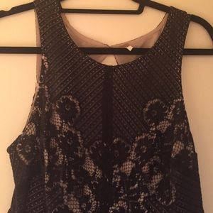 Free People black lace dress