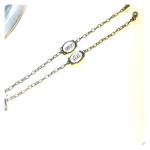 TWO PLUNDER bracelets. NWOT