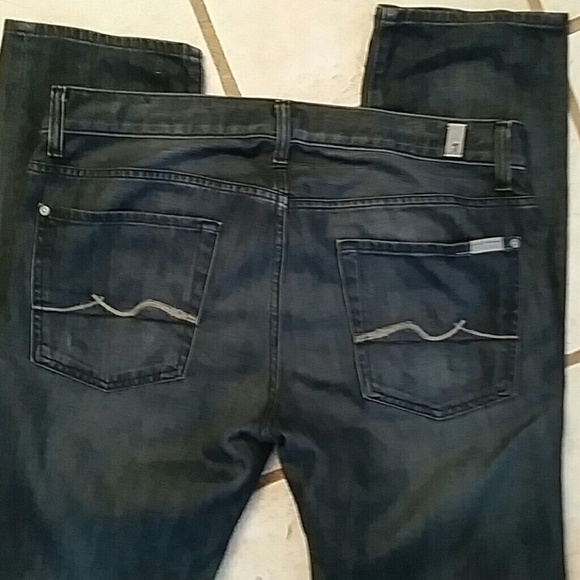 **sold** Men's 7 for All Mankind Jeans - Picture 3 of 4