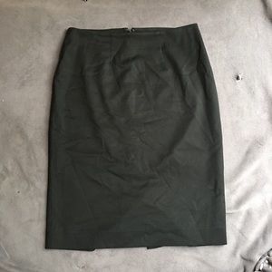 Black Merona Dress Pencil Skirt