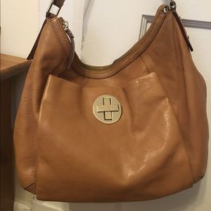 Cute tan leather Kate Spade bag