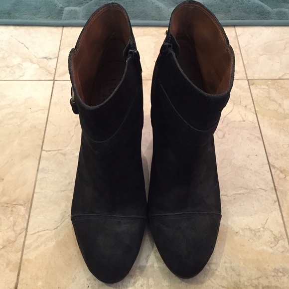 Lucky Brand black ankle boots