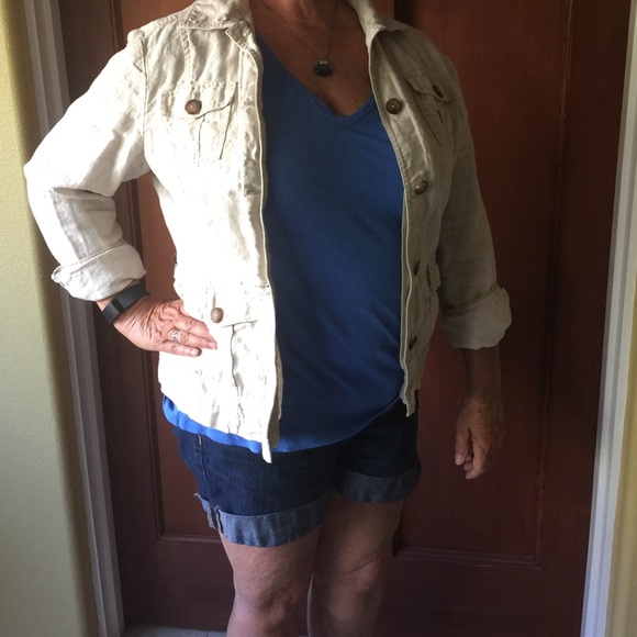 Linen Eddie Bauer light jacket