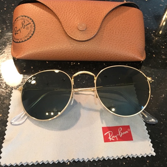 Ray Ban 50mm round sunglasses