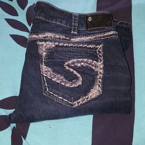 2 pairs of Silver jeans