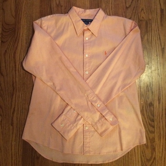 *SALE* Classic Salmon/Orange RL Button Down