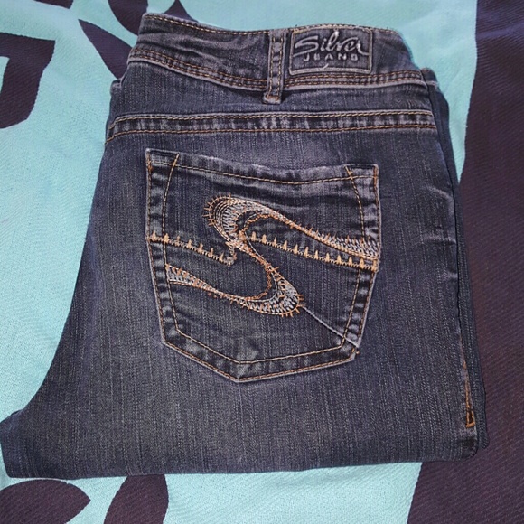 Silver jeans