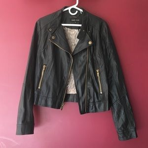 Never worn real leather jacket