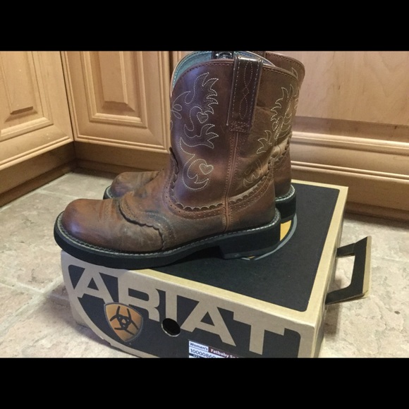 Ariat Fat Baby Boots Saddle