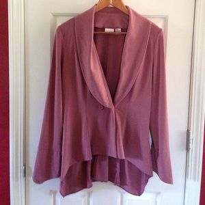 Newport News two-piece jacket/skirt ensemble.