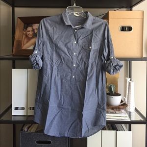 J. Crew Chambray Long Shirt