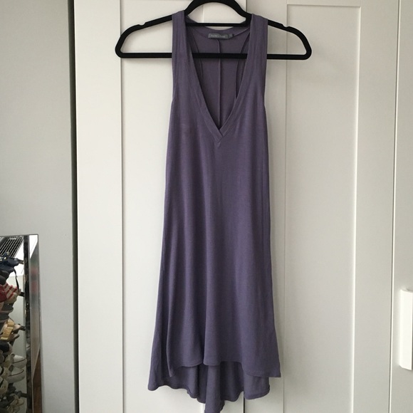 Riller & Fount Tunic Purple Heather Grey