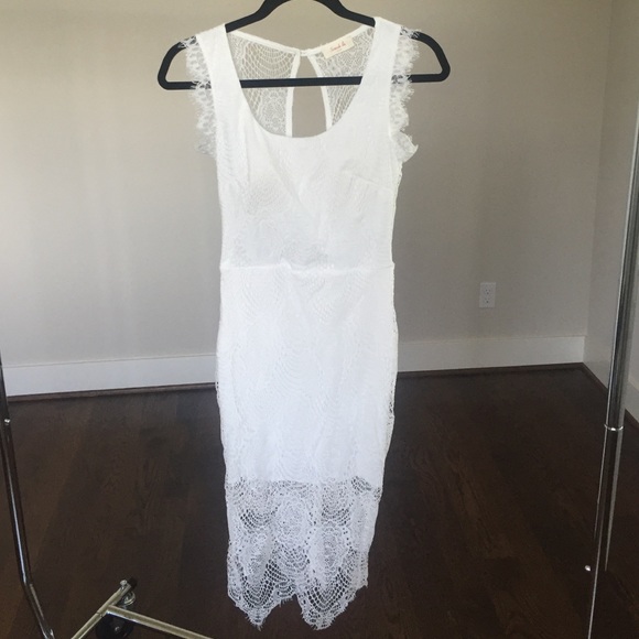 White Lace Dress