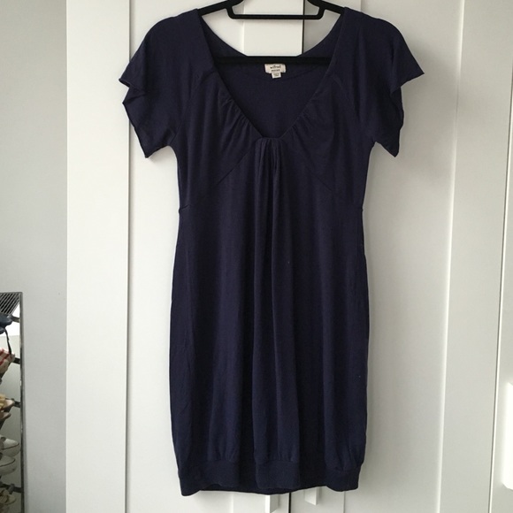 Wilfred Navy Jersey Dress