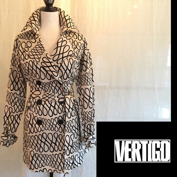 Vertigo Paris Jackets & Blazers - NWOT Vertigo Paris Double Breasted Trench Coat