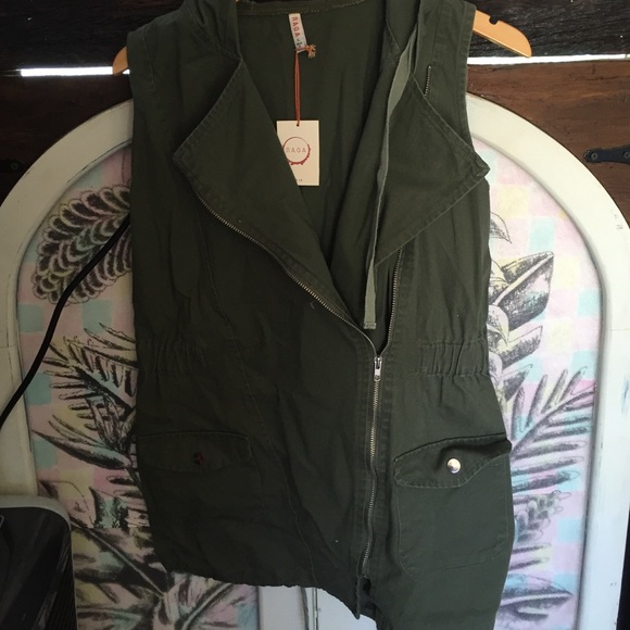 RAGA Other Military Denim Vest Poshmark
