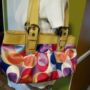 Fabric Coach Bag