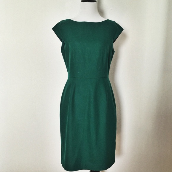 Pim + Larkin Green Wool Dress
