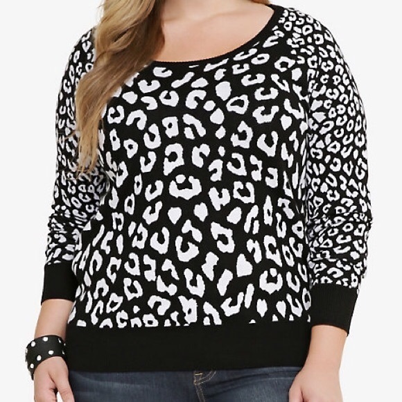 Torrid Animal Print Sweater