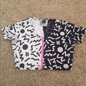 Lazy Oaf x Nasty Gal Crop Top