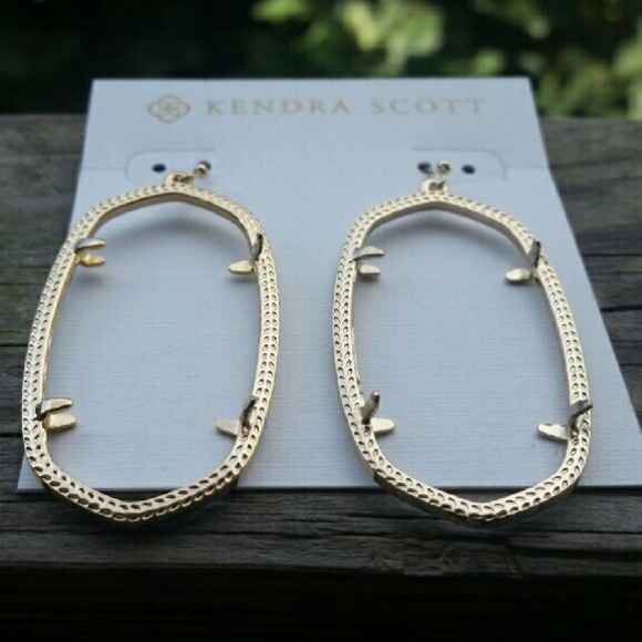 Kendra Scott Gold Danielle Frames ONLY