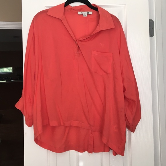 Forever 21 orange top