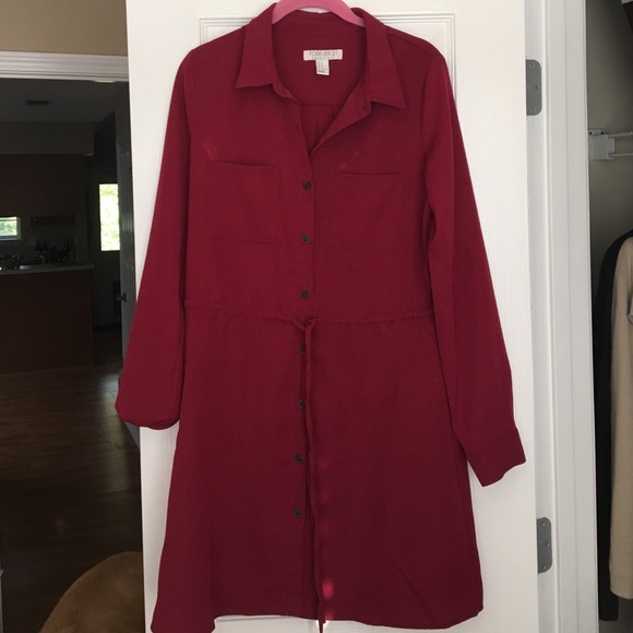 Forever 22 shirt dress