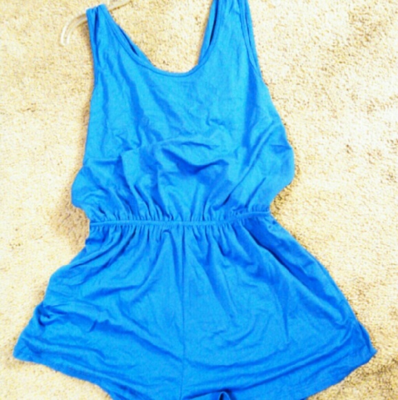 *SOLD* Open back Romper
