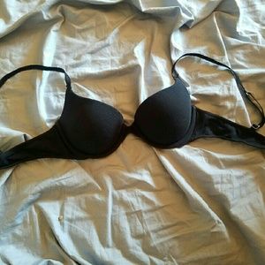 Victoria's Secret Black Lined Demi Bra